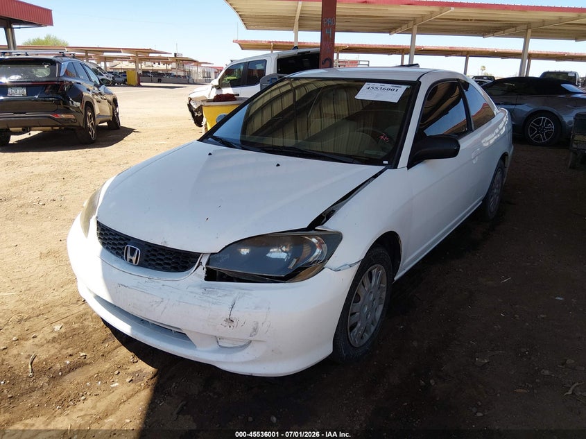 2005 Honda Civic Lx 1HGEM22585L078046 photo 1