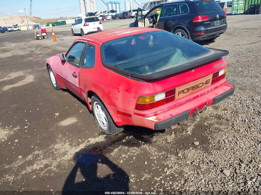 1987 PORSCHE 944 auction photo 3