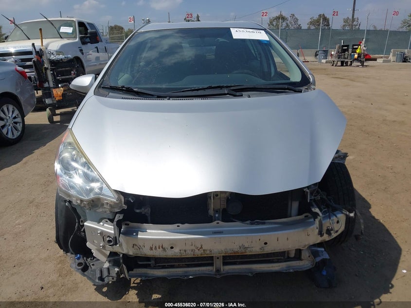 2014 Toyota Prius C Three VIN: JTDKDTB31E1076222 Lot: 45536020