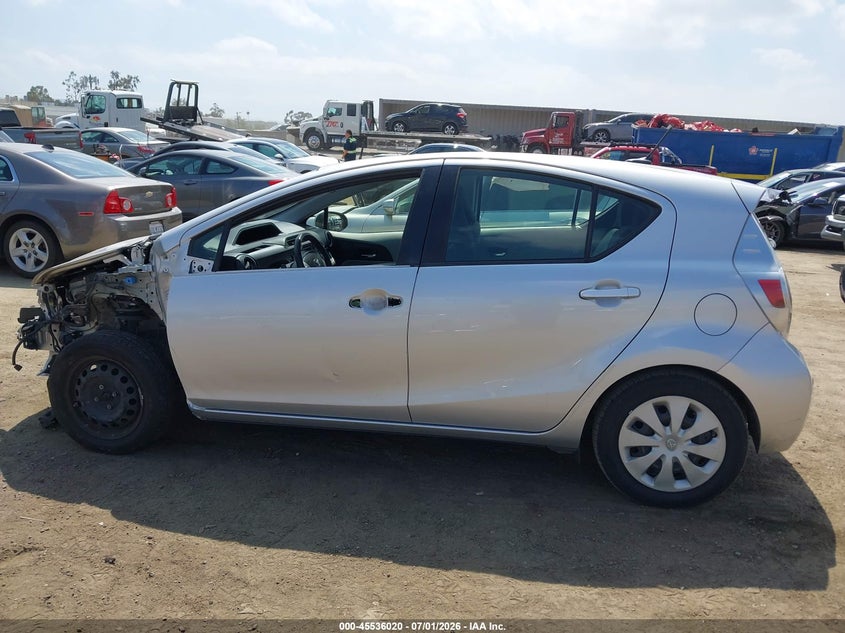 2014 Toyota Prius C Three VIN: JTDKDTB31E1076222 Lot: 45536020