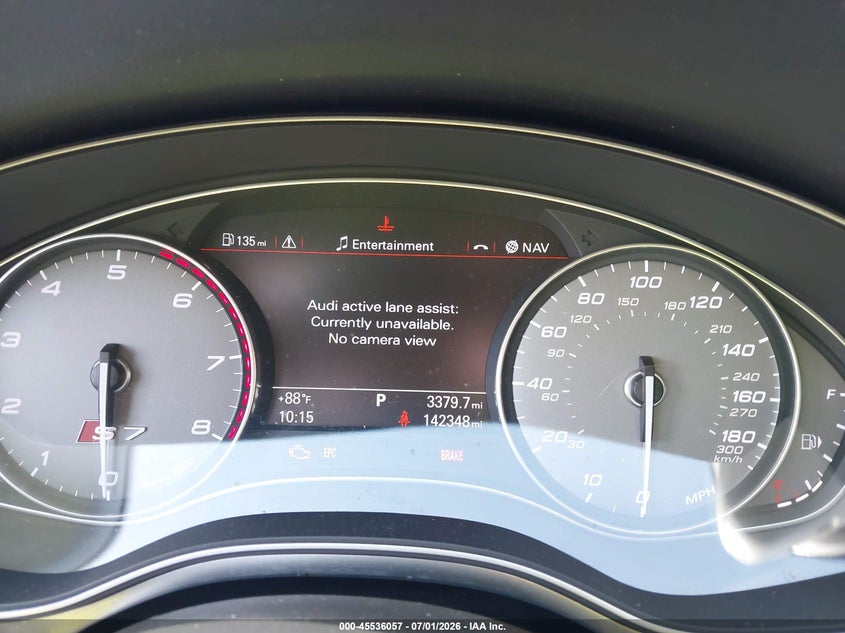 2013 AUDI S7 auction photo 7
