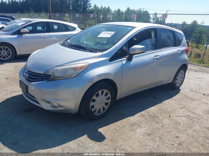 2015 Nissan Versa, Обычный износ, IAAI, VIN 3N1CE2CP3FL386561 — фото 2