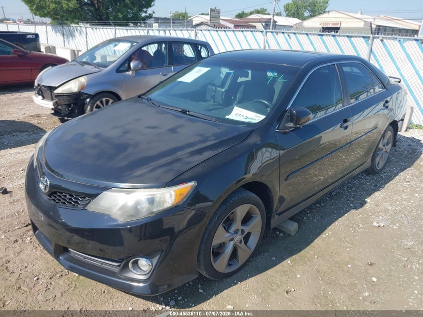2014 Toyota Camry, Rear, IAAI, VIN 4T1BF1FK3EU316123 — photo 2