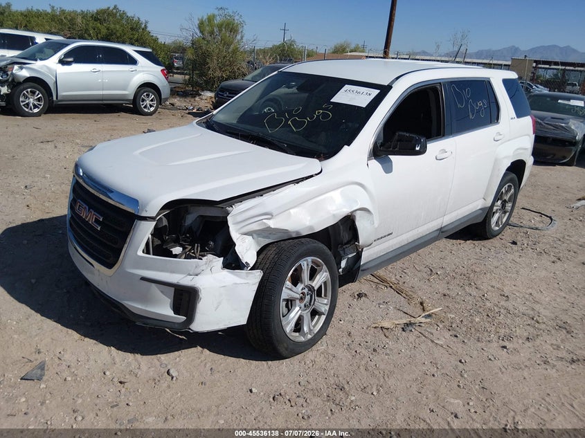 Vin: 2gkalmekxh6145227, lot: 46034382, gmc terrain sle-1 20172