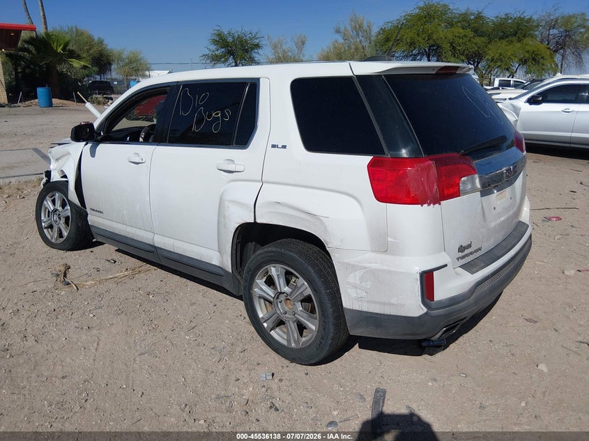 Vin: 2gkalmekxh6145227, lot: 46034382, gmc terrain sle-1 20173