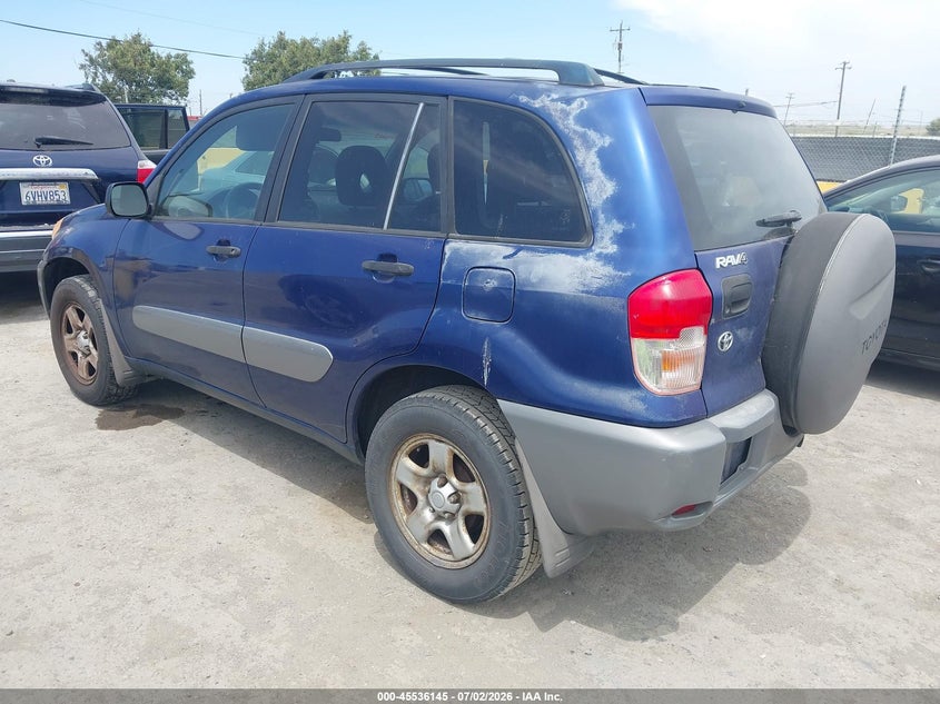 2003 TOYOTA RAV4 auction photo 3