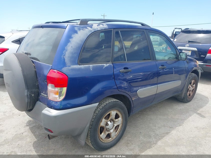 2003 TOYOTA RAV4 auction photo 4
