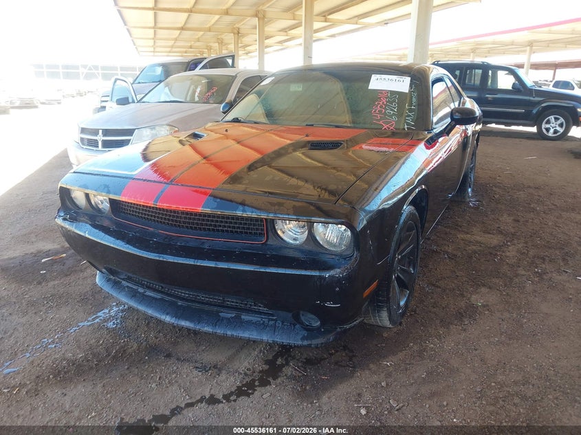 Vin: 2c3cdyag2dh692635, lot: 46034405, dodge challenger sxt 20132