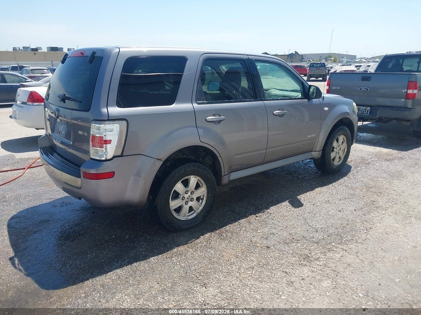 2008 MERCURY MARINER auction photo 4