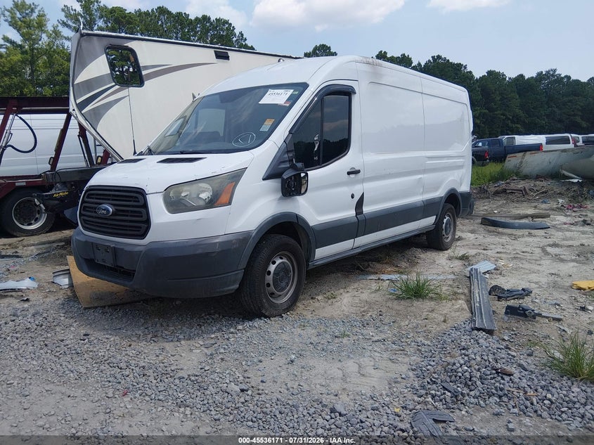 Vin: 1ftne2cm2fka22385, lot: 46034417, ford transit-150 20152