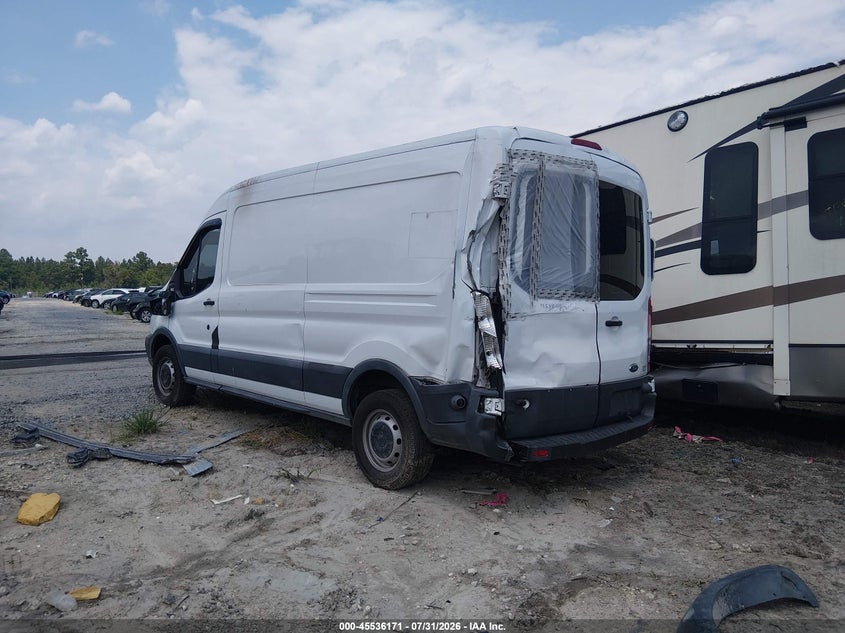 Vin: 1ftne2cm2fka22385, lot: 46034417, ford transit-150 20153
