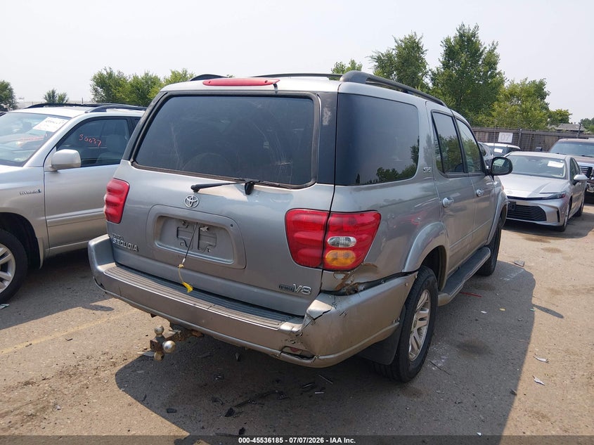 2004 TOYOTA SEQUOIA auction photo 4