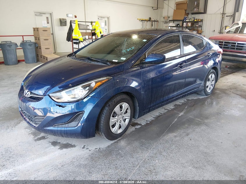 Vin: 5npdh4ae5gh705269, lot: 46034487, hyundai elantra se 20162