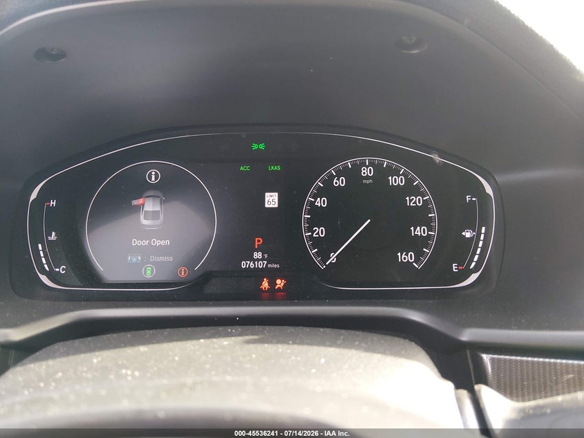 HONDA ACCORD 2020 VIN 1HGCV1F38LA009017