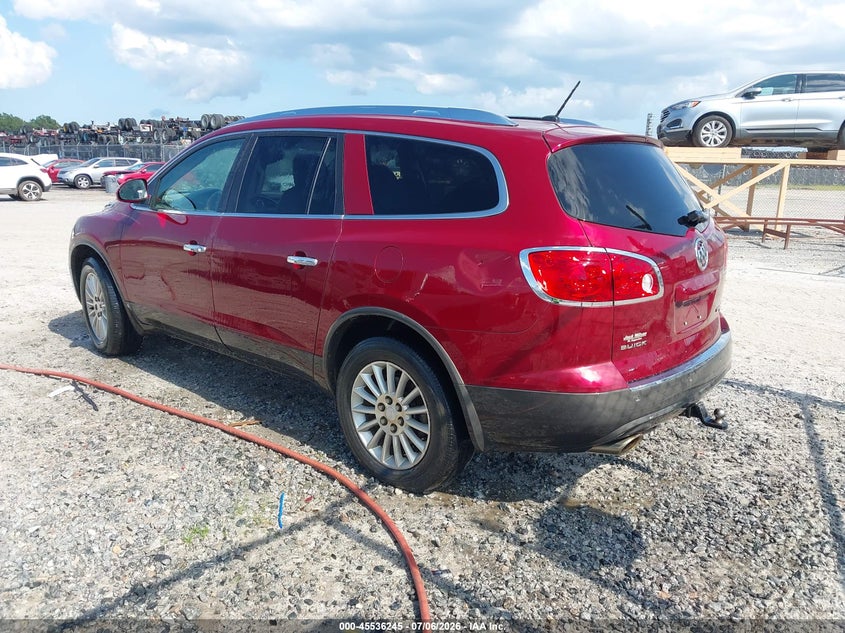 Vin: 5galrbed0aj136734, lot: 46034514, buick enclave 1xl 20103