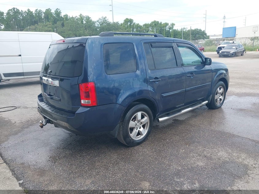 Vin: 5fnyf4h74bb099307, lot: 46034518, honda pilot ex-l 20114