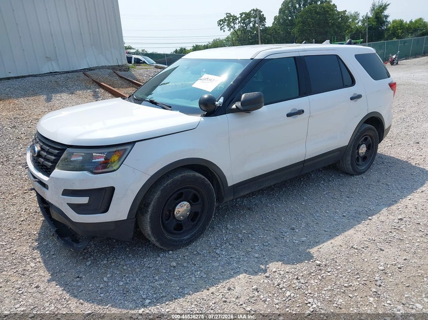 Vin: 1fm5k8ar3hge30521, lot: 46034544, ford utility police interceptor 20172