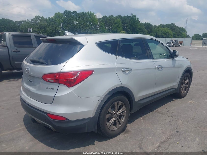Vin: 5xyzt3lb0dg016292, lot: 46034624, hyundai santa fe sport 20134