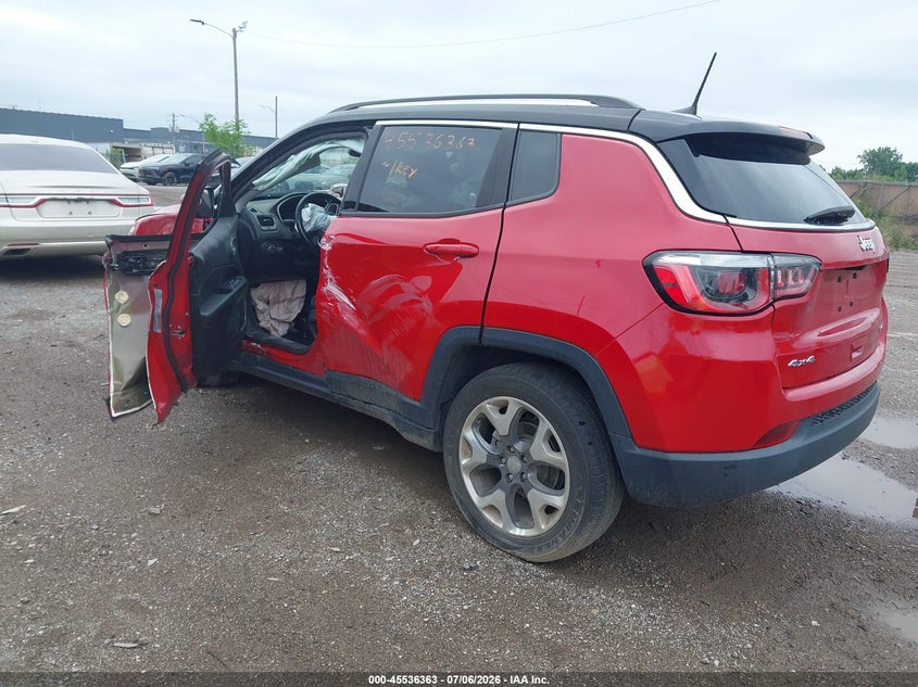 Vin: 3c4njdcb5lt146117, lot: 46034632, jeep compass limited 4x4 20203