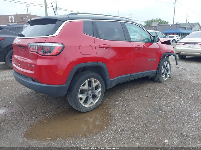 Vin: 3c4njdcb5lt146117, lot: 46034632, jeep compass limited 4x4 20204