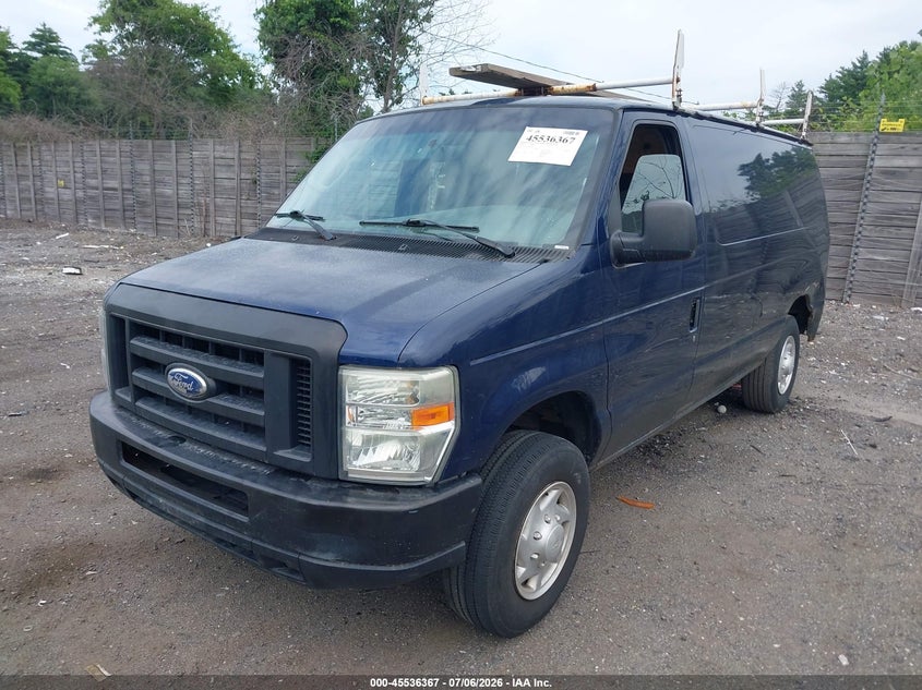 2008 Ford Econoline, Удар сзади, IAAI, VIN 1FTNE24L38DB46517 — фото 2