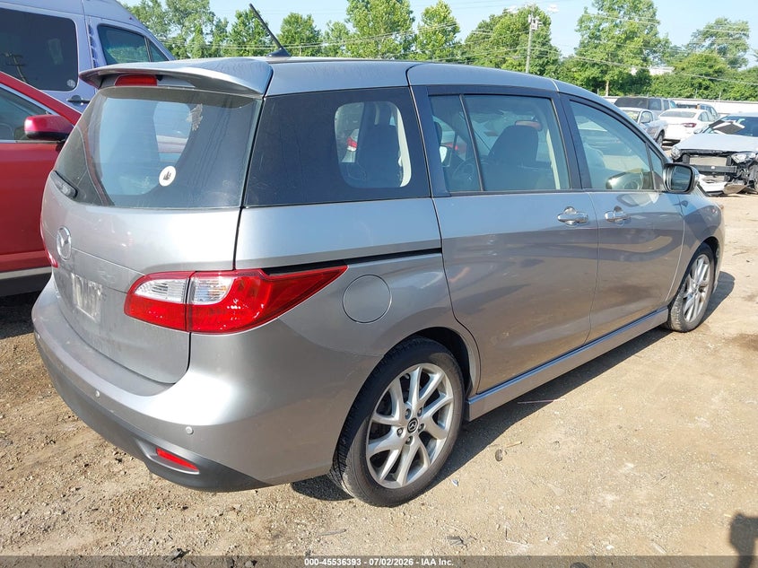 Vin: jm1cw2cl0f0191120, lot: 46034662, mazda mazda5 touring 20154
