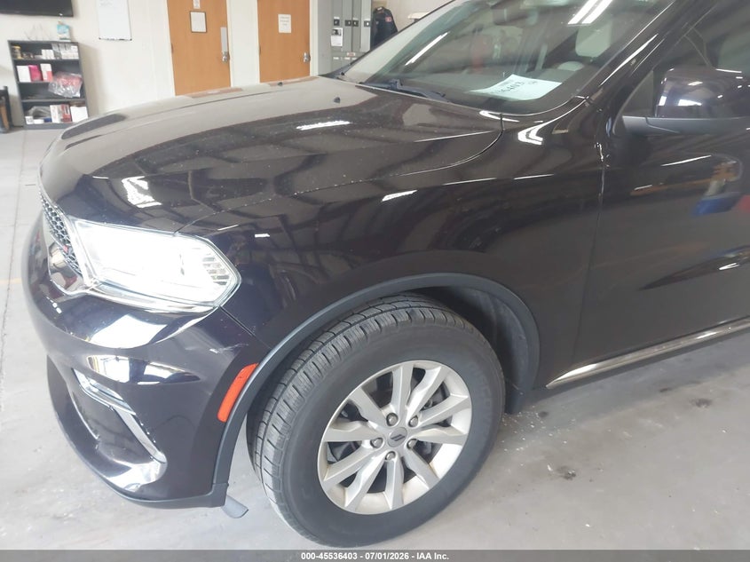 2021 DODGE DURANGO auction photo 2