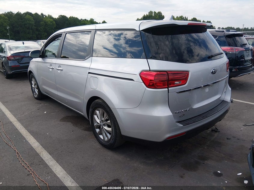 Vin: kndmb5c14k6533949, lot: 46034675, kia sedona lx 20193