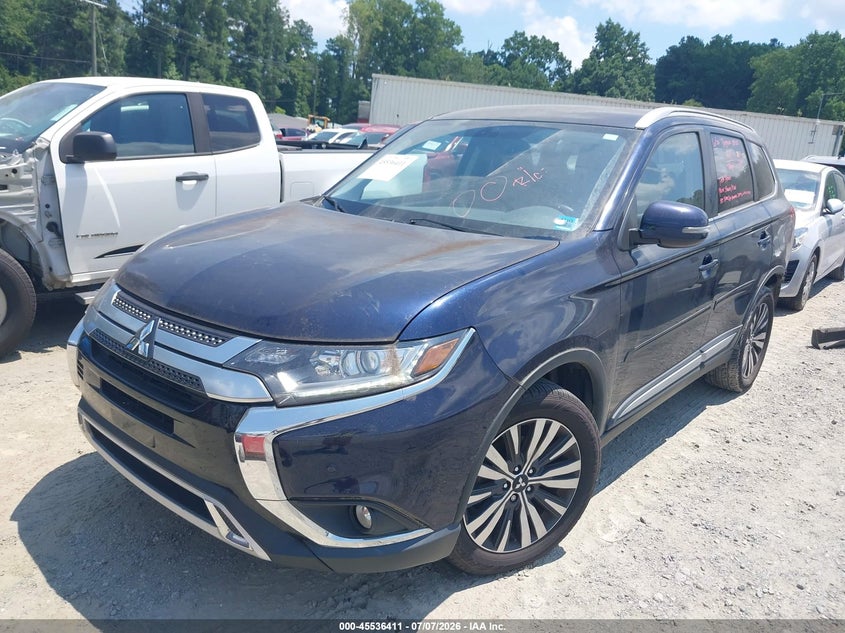 2019 Mitsubishi Outlander, Удар сзади, IAAI, VIN JA4AD3A36KZ014593 — фото 2
