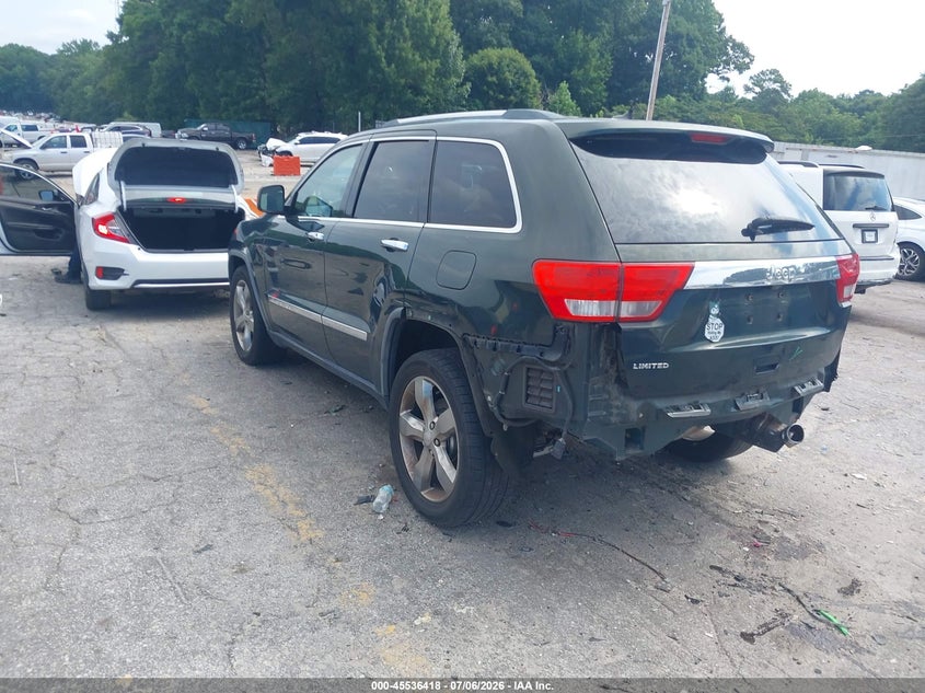 Vin: 1j4rs5gg3bc500358, lot: 46034687, jeep grand cherokee limited 20113