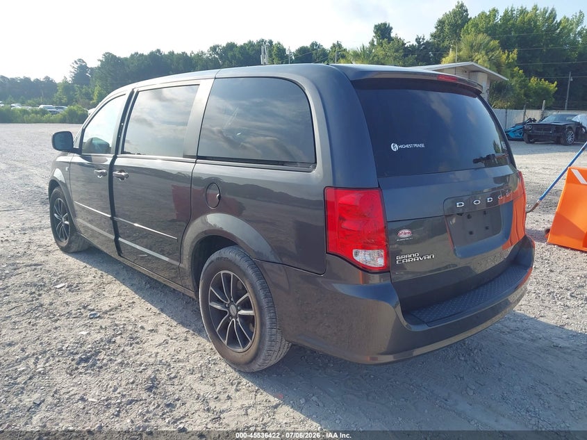 2014 DODGE CARAVAN VAN 3.6L V-6 DOHC, VVT, 283HP