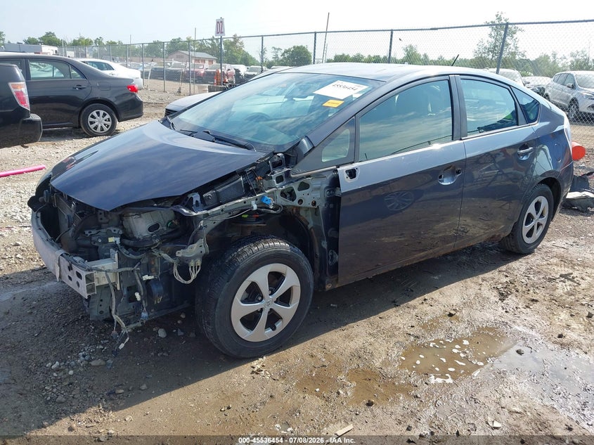 2012 Toyota Prius Three JTDKN3DU1C5525018 photo 1