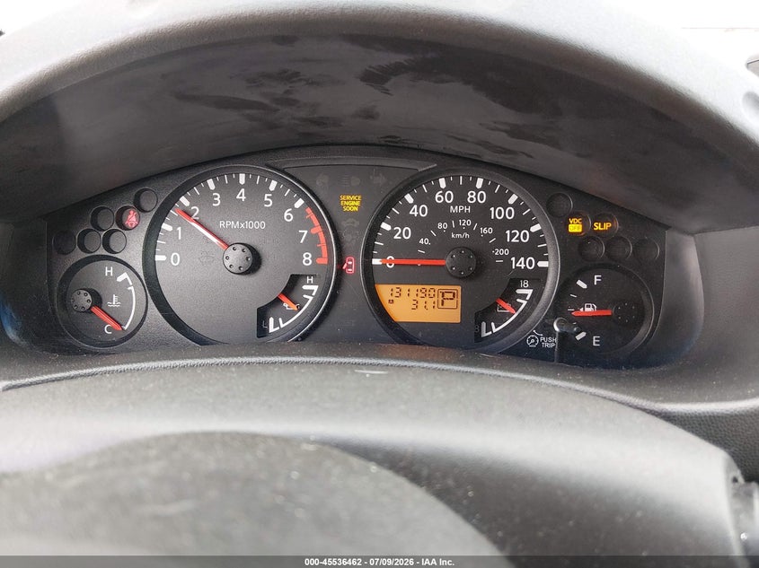 2008 Nissan Xterra X VIN: 5N1AN08U88C511989 Lot: 45536462