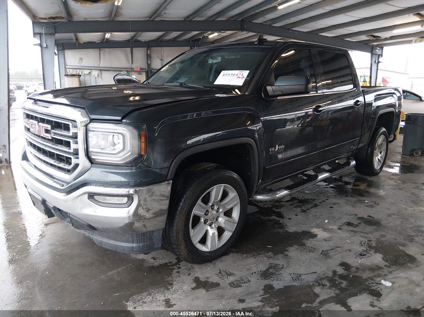 Vin: 3gtp1mec6hg357583, lot: 46034740, gmc sierra 1500 sle 20172