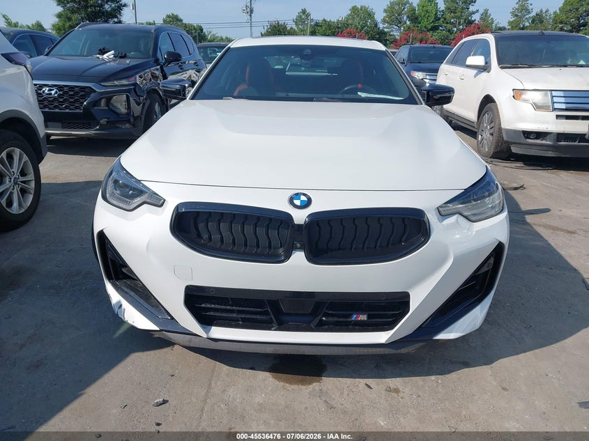 2025 BMW M240 I VIN: 3MW43CM08S8F83332 Lot: 45536476