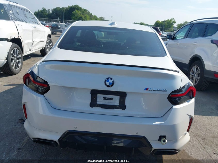2025 BMW M240 I VIN: 3MW43CM08S8F83332 Lot: 45536476