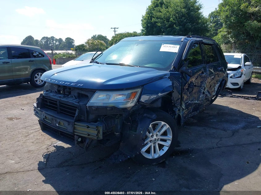 Vin: 1fm5k7d8xhgc29695, lot: 46034752, ford explorer xlt 20172