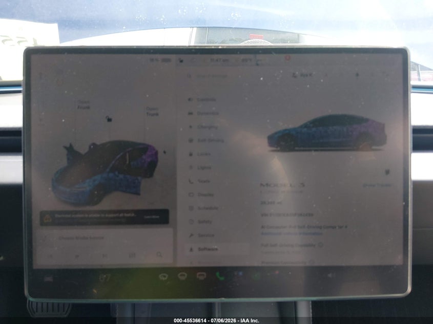 2025 TESLA MODEL 3 SEDAN ELECTRIC