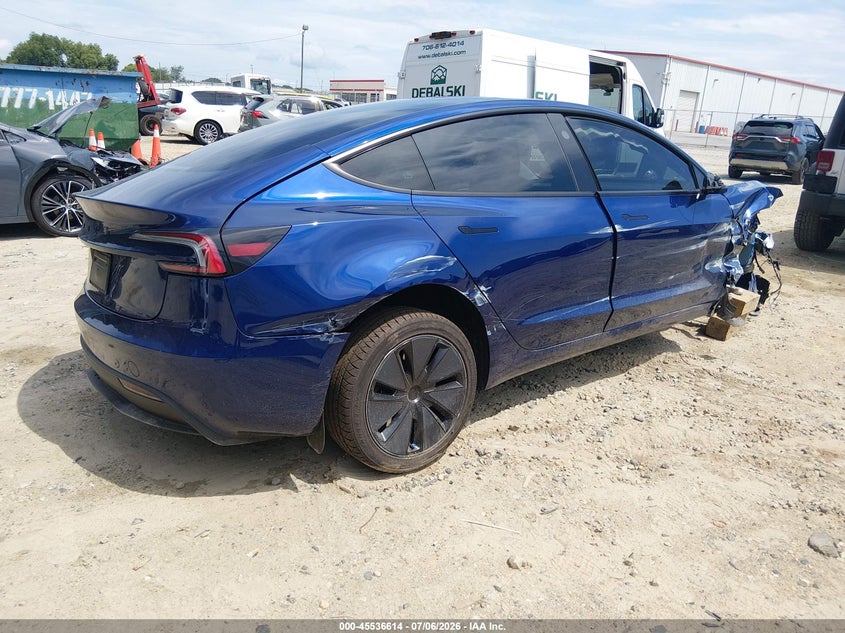 2025 TESLA MODEL 3 SEDAN ELECTRIC