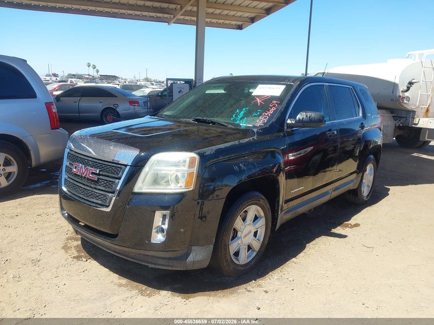 2012 GMC Terrain, Обычный износ, IAAI, VIN 2GKALMEK8C6265259 — фото 2