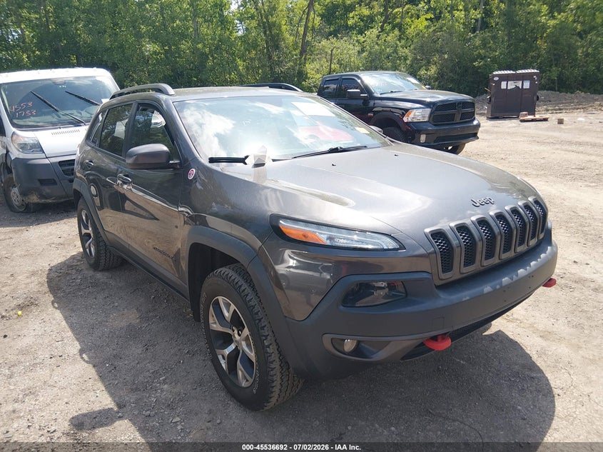 2017 JEEP CHEROKEE auction photo 1