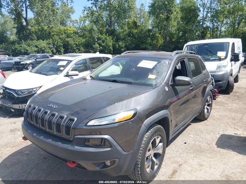 2017 JEEP CHEROKEE auction photo 2
