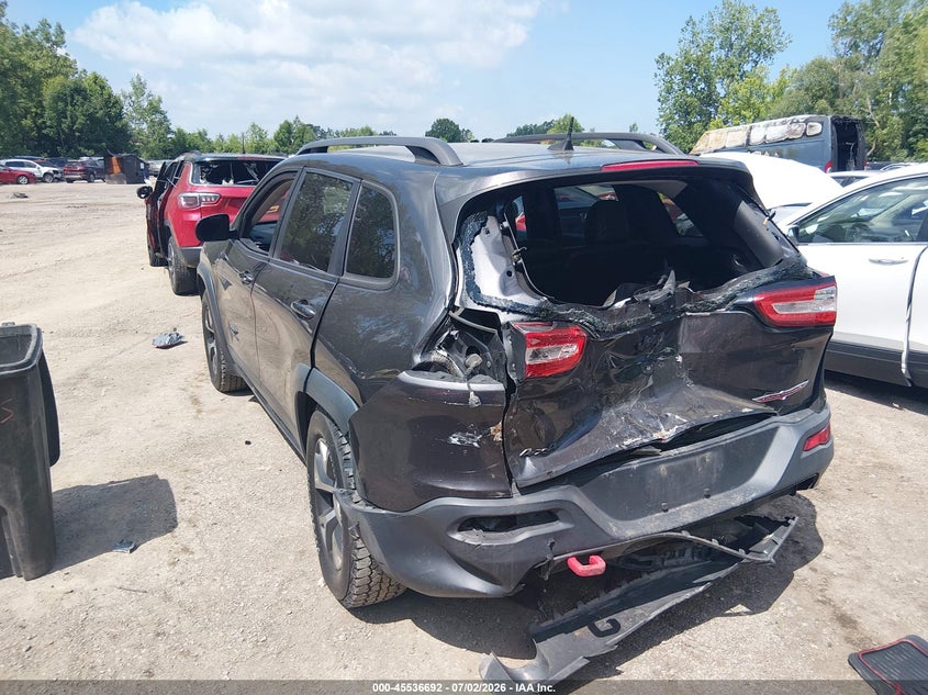 2017 JEEP CHEROKEE auction photo 3