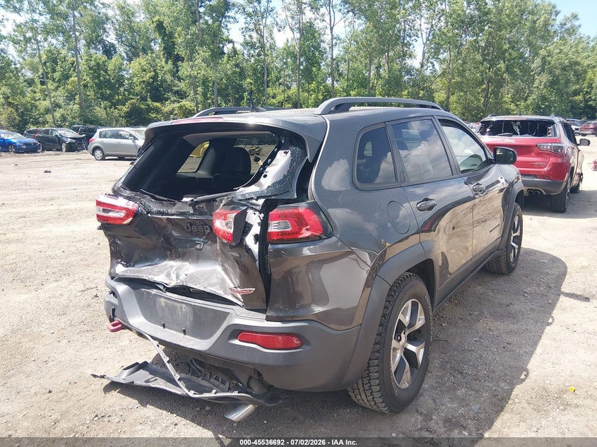 2017 JEEP CHEROKEE auction photo 4