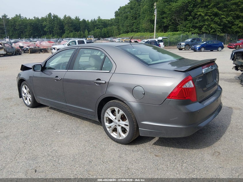 Vin: 3fahp0ha2cr145577, lot: 46034964, ford fusion se 20123