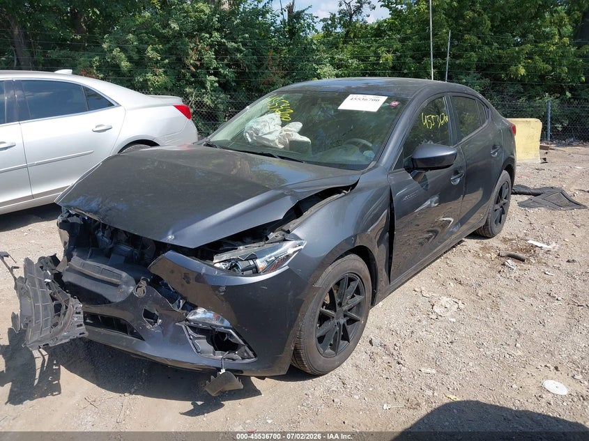 Vin: 3mzbm1t72gm329959, lot: 46034969, mazda mazda3 i sport 20162