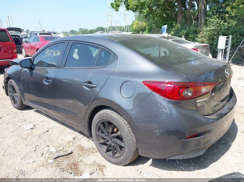 Vin: 3mzbm1t72gm329959, lot: 46034969, mazda mazda3 i sport 20163