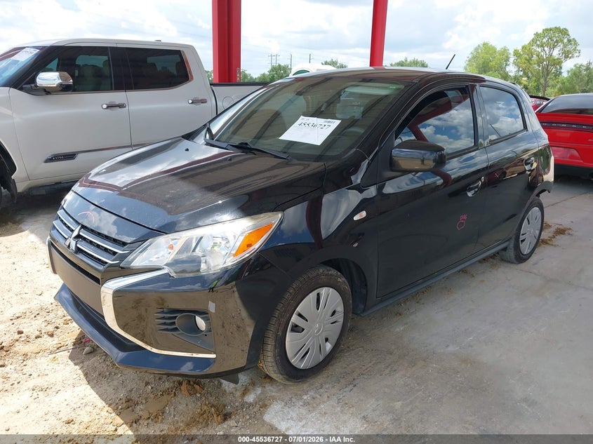 Vin: ml32auhj8mh011087, lot: 46034996, mitsubishi mirage carbonite edition/es/le 20212