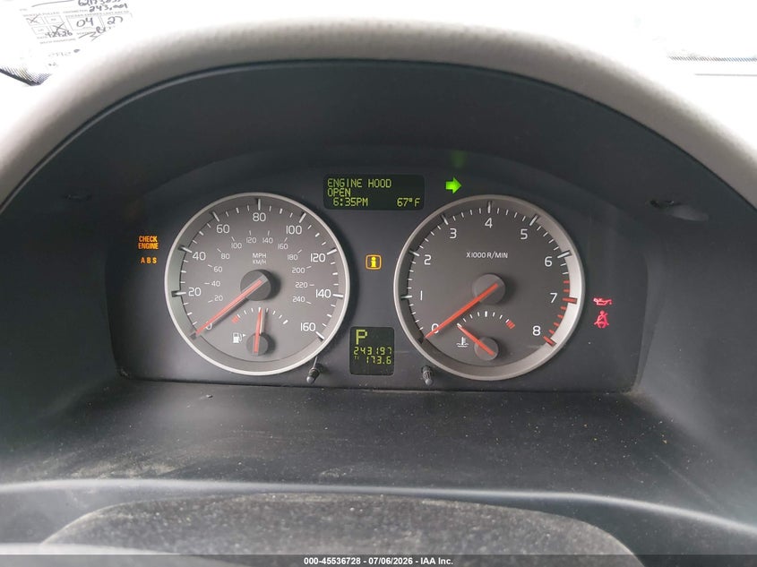 2006 Volvo V50 2.4I VIN: YV1MW390462173855 Lot: 45536728