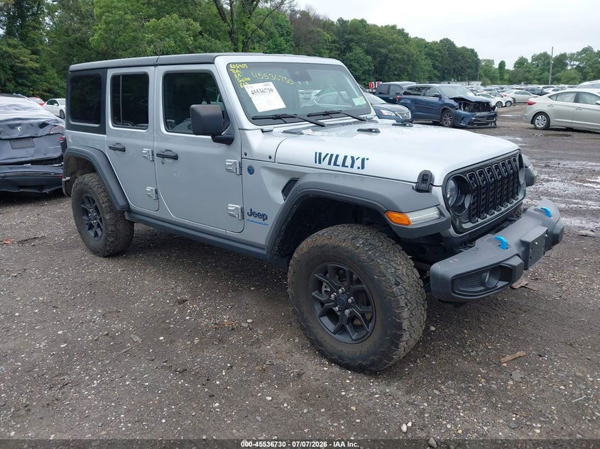 2024 JEEP WRANGLER 4XE auction photo 1